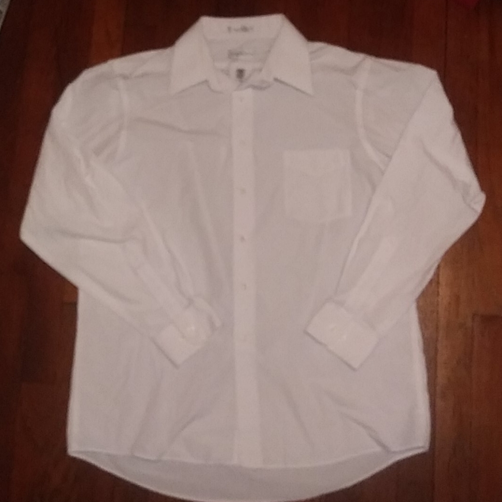 MENS WHITE DRESS SHIRT